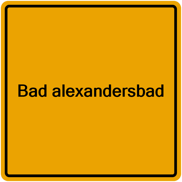Einwohnermeldeamt24 Bad alexandersbad